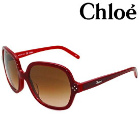 Chloe クロエ サングラス レディース CE631S-613 アジアンフィット UVカット 赤 レッド ブラウングラデーション 人気 ブランド Chloeサングラス クロエのサングラス クロエサングラス おしゃれ おすすめ 女性 誕生日 ギフト プレゼント