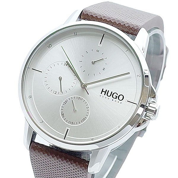 ヒューゴボス HUGO BOSS 腕時計 メンズ 1530023 クォーツ シルバー ブラウン 時計 人気 ブランド ヒューゴボス腕時計 ヒューゴボス時計 おしゃれ おすすめ 男性 父の日 ギフト プレゼント