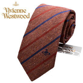 ヴィヴィアンウエストウッド ネクタイ Vivienne Westwood AW2016モデル ストライプ オレンジ 909013 C42 color0002 ストライプ 人気 ブランド ヴィヴィアン ウエストウッド ビビアン おしゃれ おすすめ 彼氏 夫 男性 誕生日 就職祝い 父の日 ギフト プレゼント