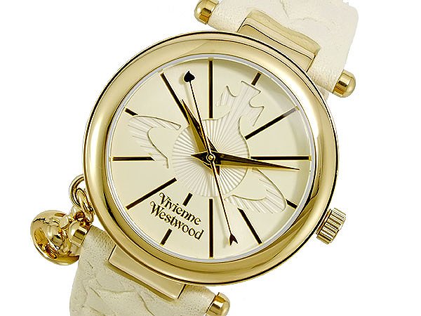 ヴィヴィアン ウエストウッド Vivienne Westwood 腕時計 VV006WHWH ホワイト 白 5気圧 防水 人気 ブランド ヴィヴィアン時計 ヴィヴィアン腕時計 ビビアン 時計 かわいい ヴィヴィアン・ウエストウッド 女性 ギフト プレゼント ラッピング無料 レディース腕時計