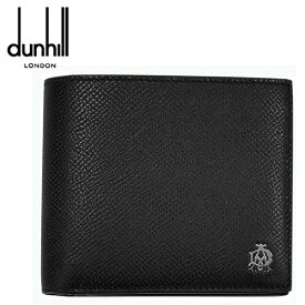 ダンヒル 財布 メンズ 二つ折り DUNHILL L2AC32A カドガン CADOGAN ブラック 黒 小銭入れあり 人気 ブランド ダンヒル財布 DUNHILL財布 おしゃれ おすすめ 2つ折り 二つ折り財布 男性 彼氏 夫 祖父 誕生日 父の日 ギフト プレゼント