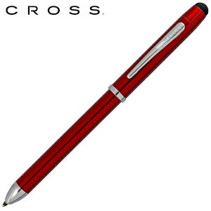 クロス 2色 ボールペン シャーペン スタイラス パーツ CROSS マルチペン 複合ペン タッチペン Tech3 テックスリー プラス AT0090-13 レッド 赤 CROSSマルチペン 人気 ブランド 入学祝い 進学祝い 就職