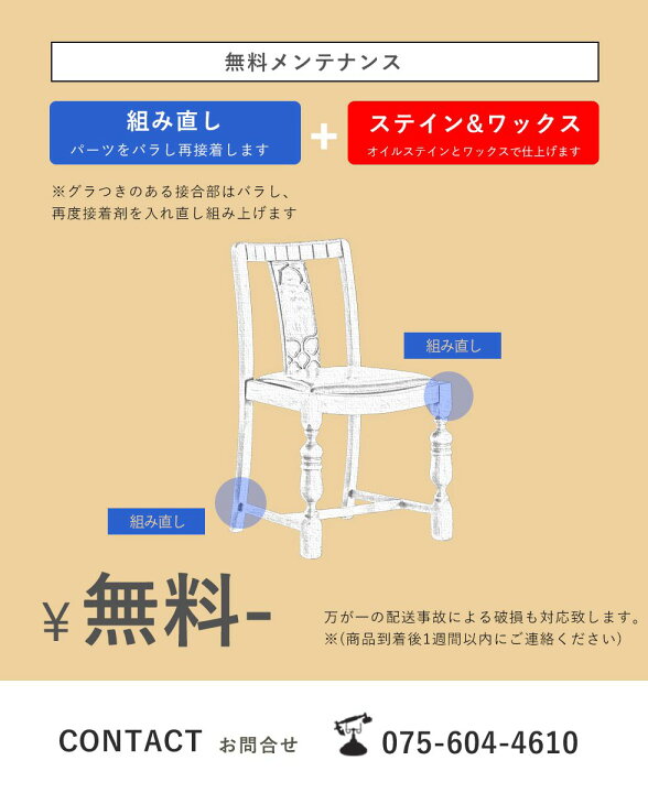 楽天市場】ダイニングチェアセット 4脚 アンティーク イギリス 