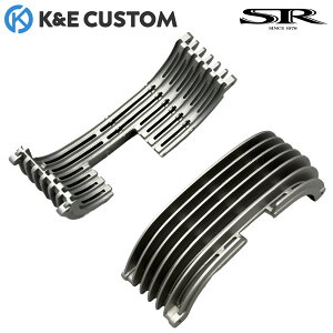 K&E CUSTOM �u�A���e�B���b�g�v �G���W����̌^��p�r�b�O�t�B�� Engine-integrated Cooling bigfin for ALL SR400/SR500
