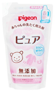 ピジョン 赤ちゃんの洗たく用洗剤 ピュア つめかえ用 (720mL) 詰め替え用