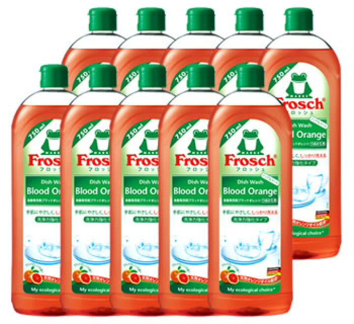 楽天市場】《セット販売》 旭化成 フロッシュ Frosch 食器用洗剤 ブラッドオレンジ つめかえ用 (750mL)×10個セット 詰め替え用 ウェルネス : ドラッグストアウェルネス 楽天市場】《セット販売》 旭化成 フロッシュ Frosch 食器用洗剤 ブラッドオレンジ つめかえ用 (750mL)×10個セット 詰め替え用 ウェルネス : ドラッグストアウェルネス