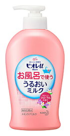 花王　ビオレu　お風呂で使ううるおいミルク　やさしいフローラルの香り　(300mL)　ぬれた肌用　ボディミルク　保湿乳液