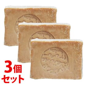 《セット販売》　アレッポの石鹸 ノーマルタイプ 無添加無香料 (200g)×3個セット 石けん　【YDKG-s】