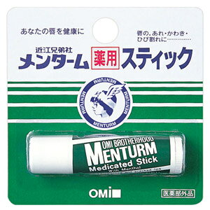 近江兄弟社 メンターム 薬用スティック レギュラー (4g) リップクリーム 【医薬部外品】