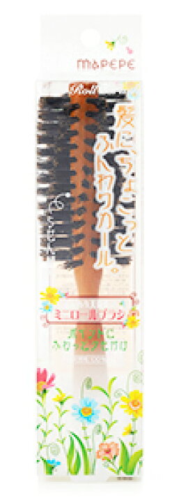 楽天市場 シャンティ マペペ ふんわり天然毛のミニロールブラシ 1本 ヘアブラシ クシ ドラッグストアウェルネス