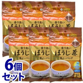 《セット販売》　国太楼 香り高い ほうじ茶 TB (10袋)×6個セット ティーバッグ テトラバッグ　※軽減税率対象商品