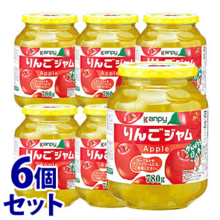 楽天市場】《セット販売》 加藤産業 カンピー りんごジャム (780g)×6個セット ジャム ※軽減税率対象商品 : ドラッグストアウェルネス