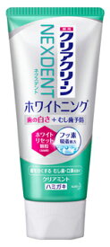 【特売】　花王 クリアクリーン NEXDENT ネクスデント ホワイトニング クリアミント (120g) 薬用歯みがき　【医薬部外品】