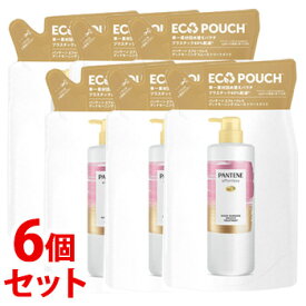 《セット販売》　P&G パンテーン エフォートレス グッドモーニングスムース トリートメント つめかえ用 (350g)×6個セット 詰め替え用　【P＆G】