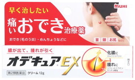 【第2類医薬品】池田模範堂 オデキュアEX (12g) おでき めんちょう 化膿性皮ふ疾患用薬 クリーム