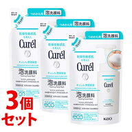 《セット販売》　花王 キュレル 潤浸保湿 泡洗顔料 つめかえ用 (130mL)×3個セット 詰め替え用 curel　【…