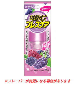 小林製薬 噛むブレスケア ジューシーグレープ (25粒) 口中清涼剤 ※軽減税率対象商品
