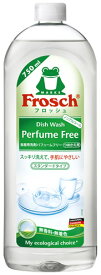 旭化成 フロッシュ 食器用洗剤 パフュームフリー つめかえ用 (750mL) 詰め替え用 無香料 無着色 Frosch