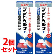 【第3類医薬品】《セット販売》　ライオンデントヘルスR(40g)×2個セット歯肉炎・歯槽膿漏薬　【送料無料…