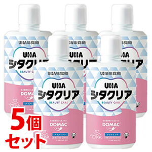 《セット販売》 UHA味覚糖 シタクリア 液体はみがき クリアミント (500mL)×5個セット 液体歯磨き 液体ハミガキ 【送料無料】 【smtb-s】
