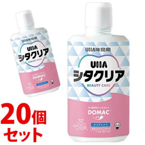 《セット販売》 UHA味覚糖 シタクリア 液体はみがき クリアミント (500mL)×20個セット 液体歯磨き 液体ハミガキ 【送料無料】 【smtb-s】