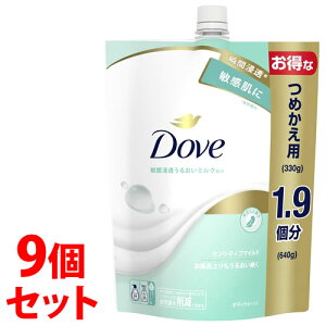 sZbg̔t@j[o _ {fBEHbV ZVeBu}Ch e ߂p (640g)×9Zbg lߑւp {fB\[v Dove@yz@ysmtb-sz