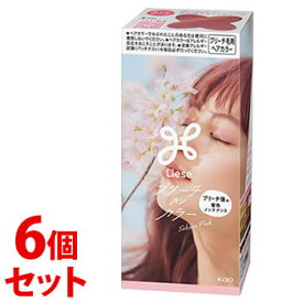 《セット販売》　花王 リーゼ ブリーチオンカラー さくらピンク (108mL)×6個セット ブリーチ毛用ヘアカラー　【医薬部外品】　【送料無料】　【smtb-s】