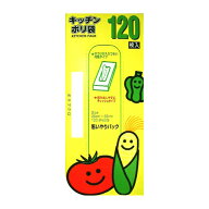 ※ツルハグループ限定※　日本技研工業 箱入り キッチンポリ袋 (120枚入) 取り出しやすいティッシュタイ…