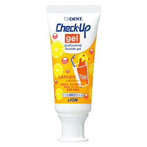ライオン DENT チェックアップ ジェル レモンティー (60g) 薬用ハミガキ 【医薬部外品】