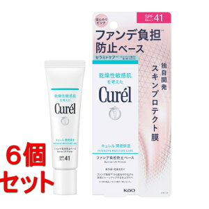 sZbg̔tԉ L Zێ t@fSh~x[X { (30g)×6Zbg SPF41 PA+++ curel ωn yz