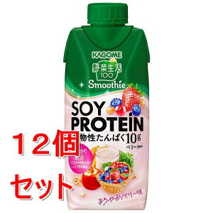 sZbg̔tJS ؐ100 Smoothie@SOY PROTEIN@x[mix(330mL)×12Zbg yŗΏۏi