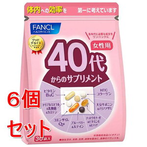 sZbg̔tt@P@40ォ̃Tvg@p@(7×30)×6Zbg h{@\Hi FANCL yŗΏۏi