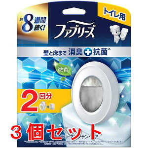 《セット販売》 P&G ファブリーズトイレ用消臭剤プレミアムシリーズ+抗菌ナチュラルマウンテンエア 本体+つめかえ 2個×3個セット