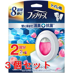 《セット販売》 P&G ファブリーズトイレ用消臭剤プレミアムシリーズ+抗菌フルーティークラシックブーケ 本体+かえ 2個×3個セット