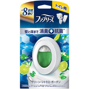 P&G ファブリーズトイレ用消臭剤プレミアムシリーズ+抗菌グリーンシトラスガーデン (6.3ML) 置き型 床 壁 抗菌