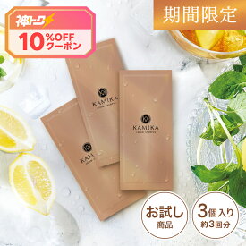 ＼200円OFF★8/11 01:59まで／【数量限定】ティーフローラルの香り 限定 クリームシャンプー KAMIKA(カミカ)お試し 3個セット オールインワン クリームシャンプー 泡立たないスカルプシャンプー ヘッドスパ おすすめ 紅茶の香り 紅茶