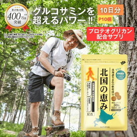 ＼P10倍／北国の恵み 30粒（約10日分）プロテオグリカン グルコサミン を超えるパワー※ ウェルヴィーナス 公式 北国の恵 2型コラーゲン ヒアルロン酸 サプリ サプリメント 鮭鼻 軟骨成分 配合 鮭軟骨 サケ軟骨 非変性ii型コラーゲン