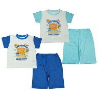 【本体綿100％】2026年 夏物 アンパンマン メッシュ 男の子柄 半袖パジャマ Anpanman