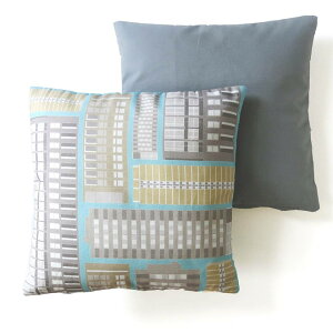 Oscar Francis IXJ[tVX NbV 45 x 45cm CeA Rbg rO UKfUCi[ h CMXG ܂ Block osccushionblock v[g Mtg V V zj 