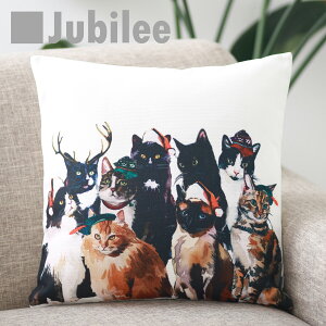 NbVJo[ CHRISTMAS CAT lR ybgfUC 45×45cm l VR̖܂񂾃nhCh L v[g Mtg gX^C V V zj Vz q   