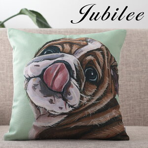 �N�b�V�����J�o�[ �h�b�O �f�U�C�� 45×45cm �R�b�g�����l�� �u���h�b�O ���C�g�O���[�� �v���[���g �M�t�g �V���� �V�� ���z���j�� �V�z �q�� �� ������ �������
