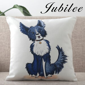 �N�b�V�����J�o�[ �h�b�O�f�U�C�� 45×45 �R�b�g�����l�� �z���C�g �{�[�_�[�R���[ Emily Hackbart �v���[���g �M�t�g �V���� �V�� ���z���j�� �V�z �q�� �� ������ �������