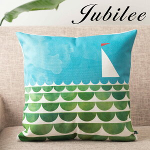 �N�b�V�����J�o�[ �u���[ �k���f�U�C�� 45×45cm �R�b�g�����l�� ���b�g �u���[ �O���[�� Kelwin Design �v���[���g �M�t�g �V���� �V�� ���z���j�� �V�z �q�� �� ������ ������� ��̓�