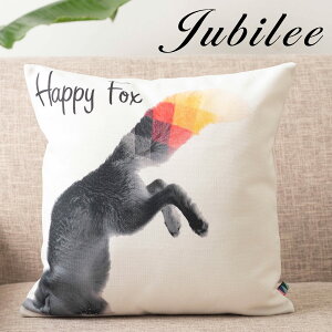 �N�b�V�����J�o�[ ���� �k���f�U�C�� 45×45cm �R�b�g�����l�� �n�b�s�[ �t�H�b�N�X �I�t�z���C�g Kelwin Design �v���[���g �M�t�g �V���� �V�� ���z���j�� �V�z �q�� �� ������ ������� ��̓�