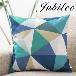 �N�b�V�����J�o�[ �k���f�U�C�� 45×45cm LAMOPPE × Jubilee �R���{�f�U�C�� ���l�� �V�R�̖��ŏo�����n���h���C�h �W�I�N���X�^�� �u���[ Lamoppe Design �v���[���g �M�t�g �V���� �V�� ���z���j�� �V