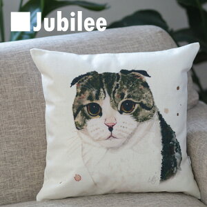 NbVJo[ XReBbVtH[h SCOTTISH FOLD LObY lR Cushion Cover kfUC 45×45cml VR̖ŏonhCh gX^C v[g Mtg V V 