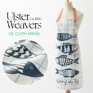 yICNXHGv AX^[EB[o[Y Ulster Weavers z ppB Catch of the Day Oil Cloth Apron H O|  tBbV u[ fB[X uh Rbgv[