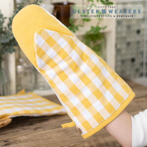 AX^[EB[o[Y Ulster Weavers ppB[J[ ~g O[u Kgbg Gingham Yellow MK`FbN CG[ pbh Ў̂ v[g Mtg V V z