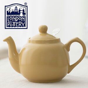 London Pottery ロンドンポタリー ティーポット 2カップ 600ml アイボリー Linnel Home Furnishing