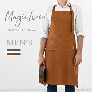 gAjAl Y ru Gv Magic Linen }WbNl ɗD 100%VR APRON n Lb` TXeiu z͔Q MADE IN Lithuania MEN'S j v[g Mtg V V